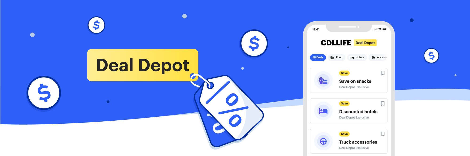 CDLConnect - Deal Depot - Header
